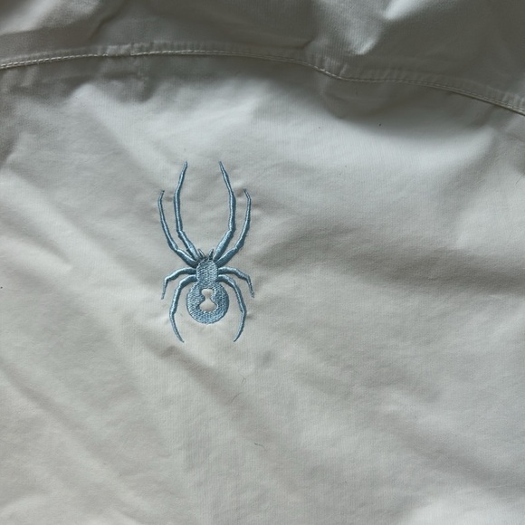 Spyder Women’s White Blue Ski Jacket Size 8 - Picture 13 of 13